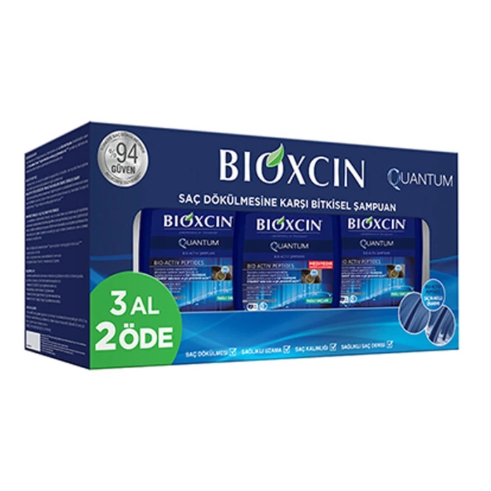 Bioxcin Quantum Şampuan 3al 2öde (Yağlı Saçlar)