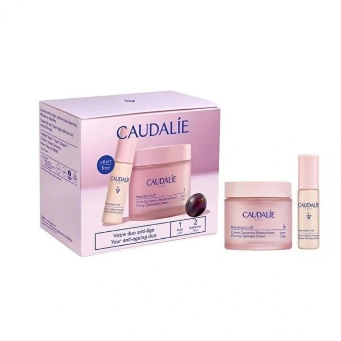 Caudalie Resveratrol-Lift Firming Cashmere Cream 50 Ml+Serum Liftant Fermete 10 ml