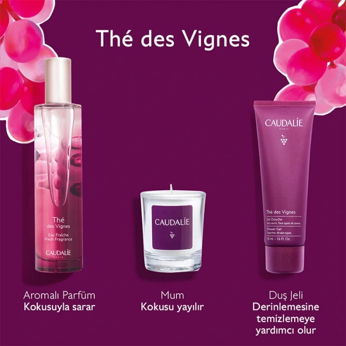 Caudalie Thé des Vignes Aromalı Parfüm Seti