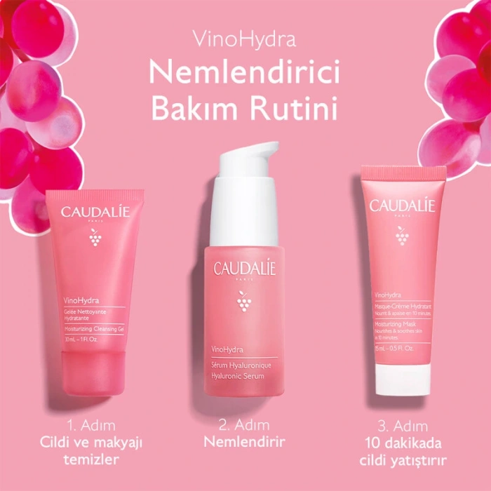 Caudalie Vinohydra Moisturizing - Nemlendirici Bakım Seti