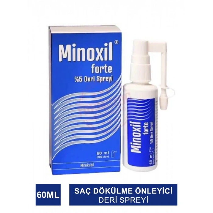 Minoxil Forte %5 Deri Spreyi 60 ml