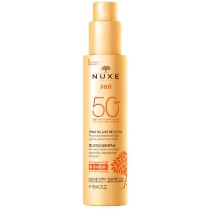 Nuxe Güneş Koruyucu Yüz ve Vücut Sütü Spf 50 150 ml