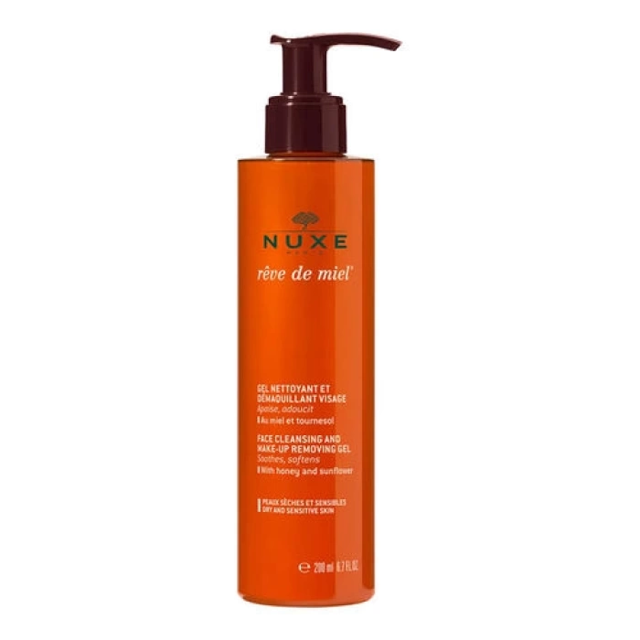 Nuxe Reve De Miel Face Cleansing And Make Up Removing Gel 200ml