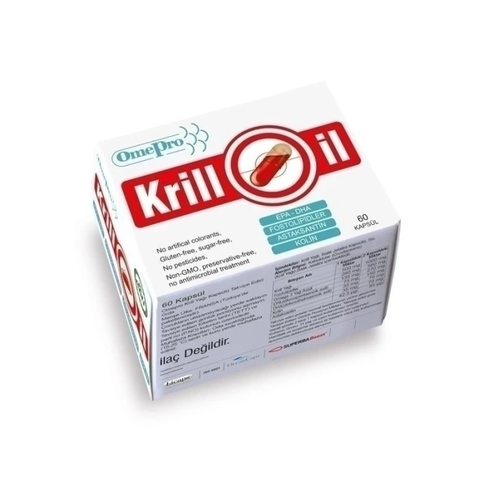 Omepro Krill Oil 60 Kapsül