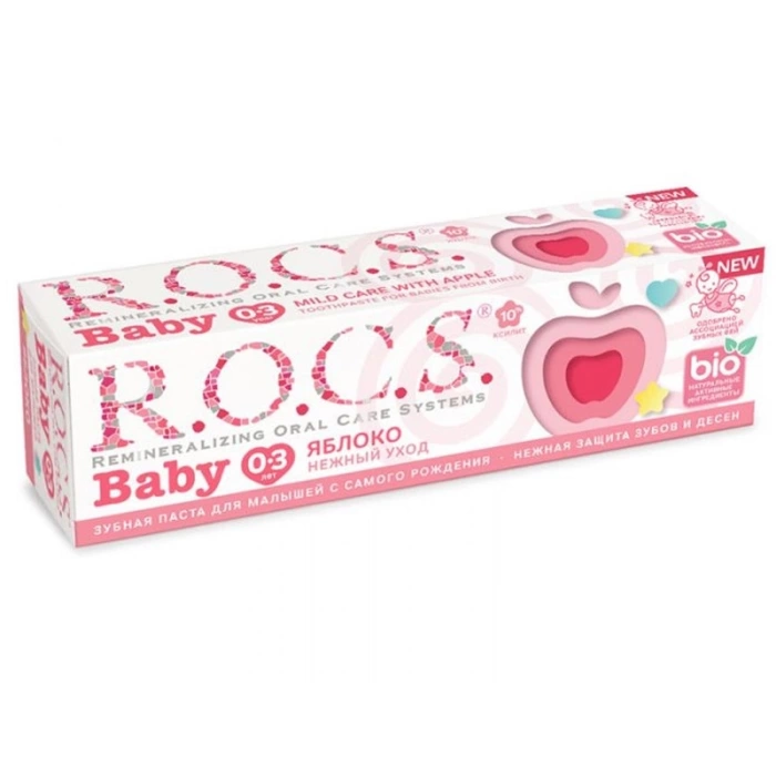 Rocs Baby Elma Püresi Tadında Diş Macunu 35 ml