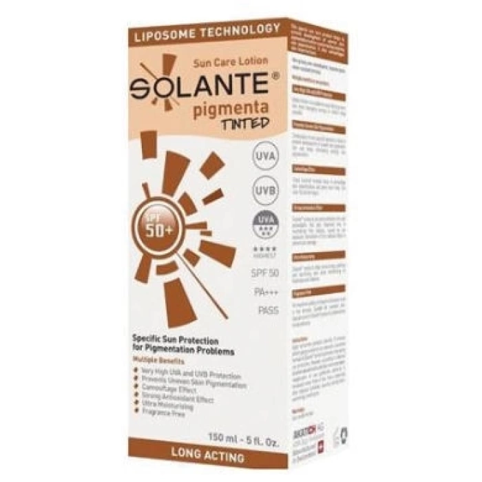 Solante Pigmenta Tinted Lotion SPF 50+ 150 ml