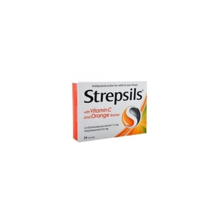 Strepsils Portakal & C Vitamini Aromalı 24 Pastil