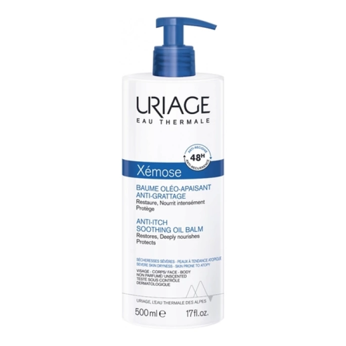 Uriage Xemose Anti-Itch Soothing Oil Balm 500ml