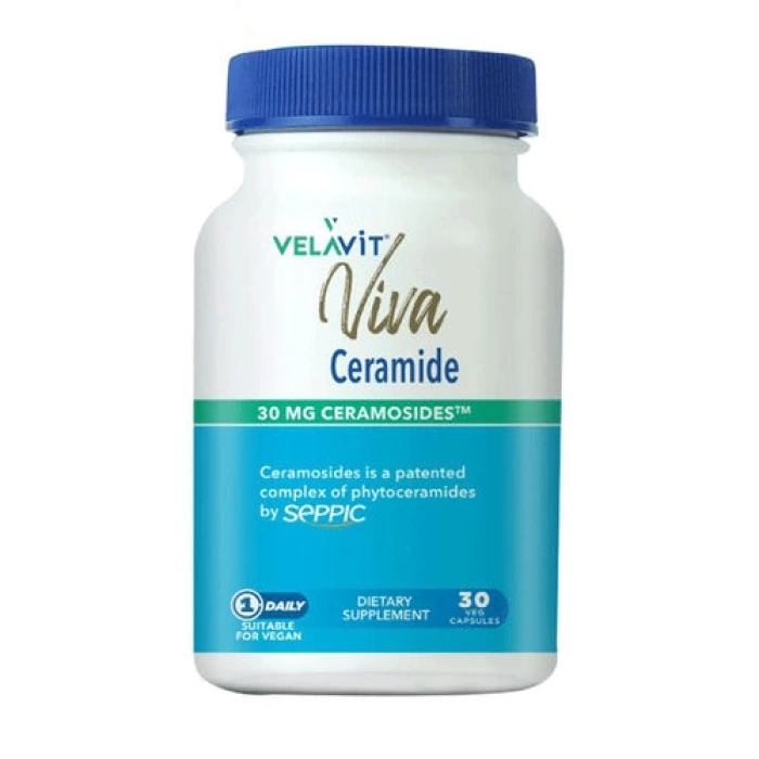 Velavit Viva Ceramide Seramid İçeren Takviye Edici Gıda 30 Kapsül