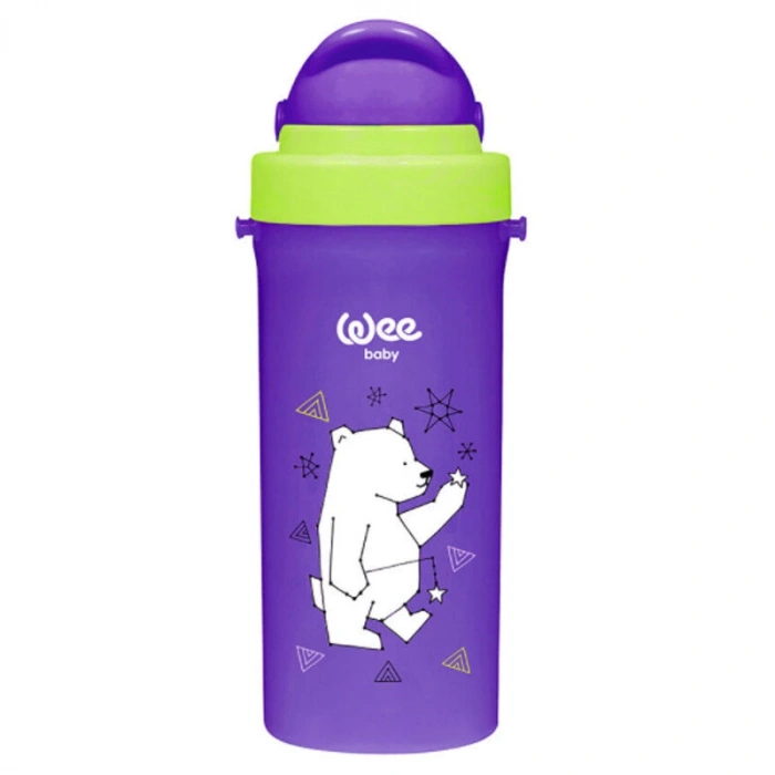 Wee Baby Pipetli Bardak 300 ml | 6+ Ay Karışık Renkler