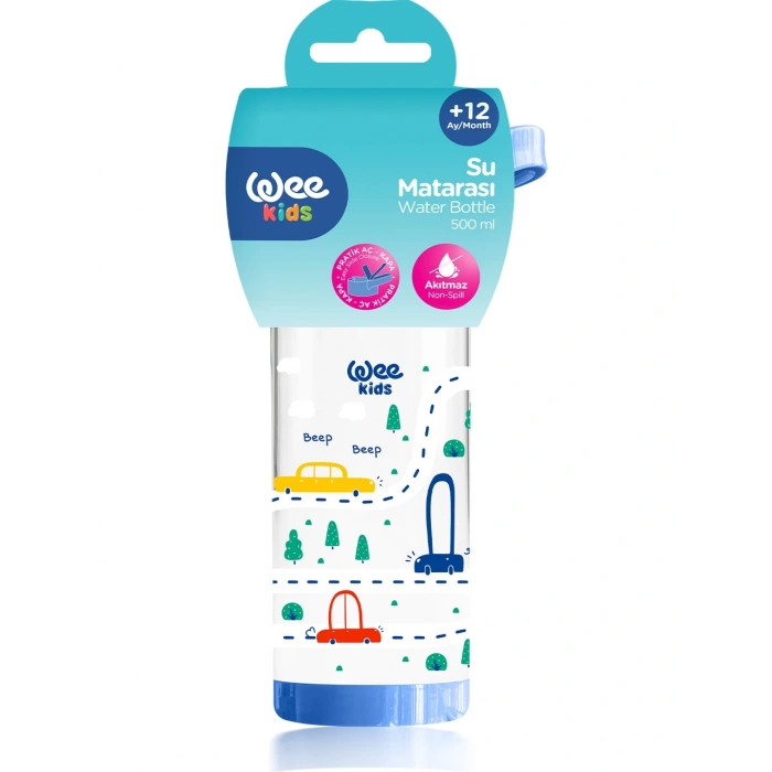 Wee Baby Wk Pipetli Bardak 500 ml - Araba