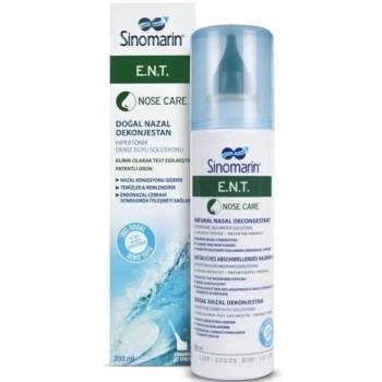 Sinomarin E.N.T. Deniz Suyu Spreyi 200 ml