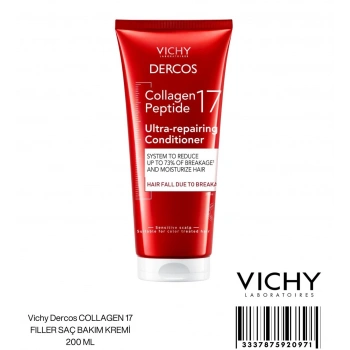 Vichy Dercos COLLAGEN 17 FILLER SAÇ BAKIM KREMİ 200 ML