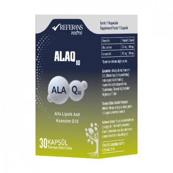 Referans Nutra ALAQ 10 – 30 Kapsül