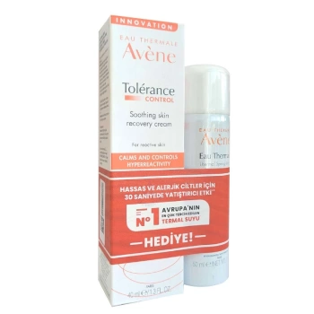 Avene Tolerance Control Cream 40 ml + Termal Su 50 ml