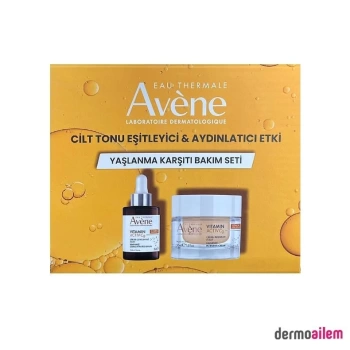 Avene Vitamin Activ Cg Radiance Corrector Serum 30 ml + Radiance Intensive Cream 50 ml Set