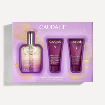 Caudalie Besleyici Elixir Yağ Seti - Elixir Yağ 50ml+Duş Jeli 30ml+Vücut Losyonu 30ml