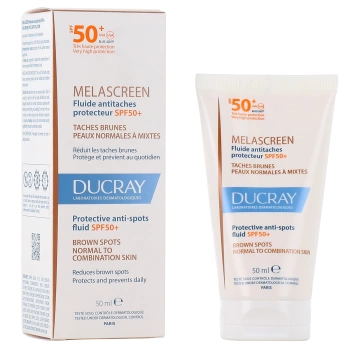 Ducray Melascreen Koruyucu Leke Önleyici Sıvı Güneş Koruyucu SPF50+ 50ml