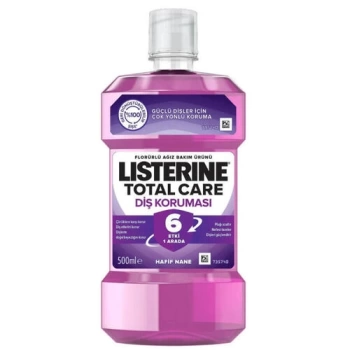 Listerine Total Care 6 Etki 1 Arada Nane Aromalı Ağız Bakım Suyu 500 ml