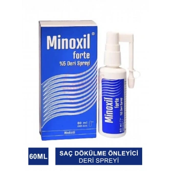 Minoxil Forte %5 Deri Spreyi 60 ml