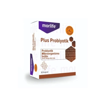 MORLIFE Plus Probiyotik 30 Kapsül