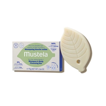 Mustela Shampoo Body Cleansing Bar 75 Gr