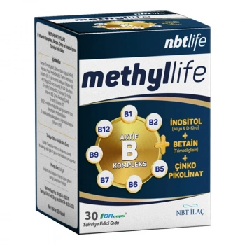 Nbt Life Methyllife Aktif B Kompleks 30 Kapsül