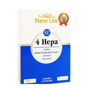 New Life 4 Hepa 30 Softgel Kapsül