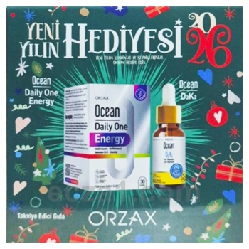 Ocean Yılbaşı Seti - Daily One Energy 30 Tablet + D3K2 Damla 20 ml