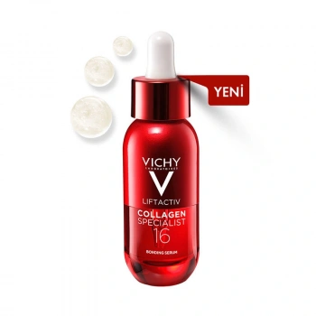 Vichy Kolajen Bakım Çantası Liftactiv Collagen Specialist 16 Bonding Serum 30 ml + Specialist Göz Bakım Kremi 15 ml