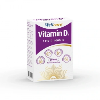 Wellcare Vitamin D₃ 1000 IU