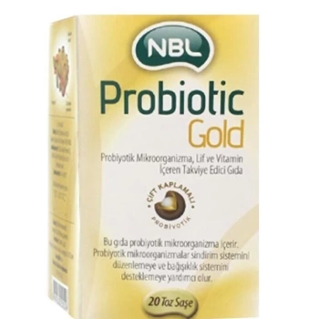 Nbl Probiotic Gold Gıda Takviyesi 20 Stick Şase