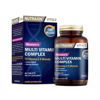 Nutraxin Multivitamin Mineral Complex Kadın 60 Tablet