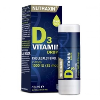 Nutraxin Vitamin D3 1000 IU 10 ml Damla