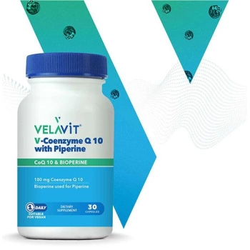 Velavit V-Coenzyme Q10 with Piperine