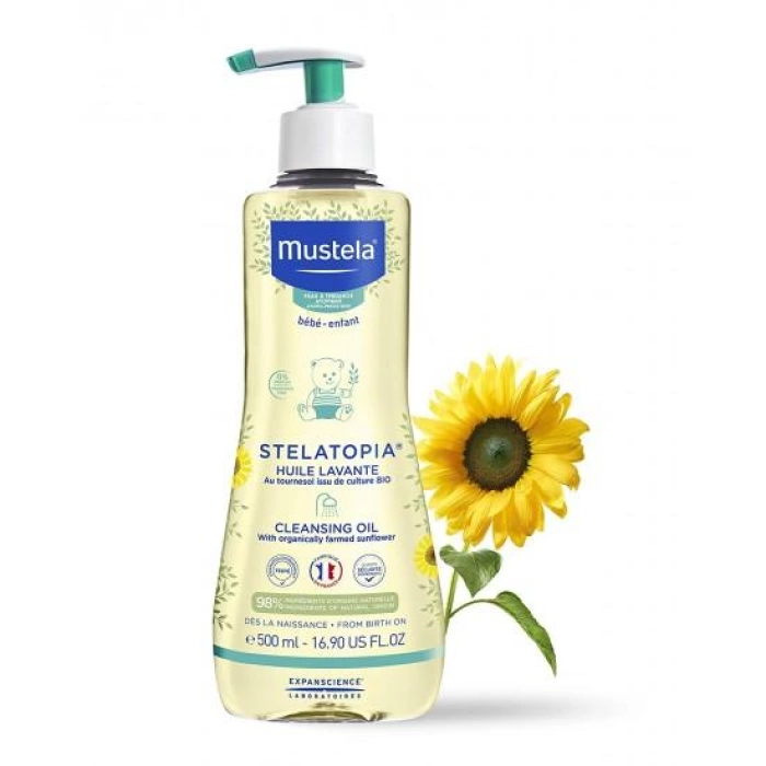 Mustela Stelatopia Huile Lavante Cleansing Oil 500 ml