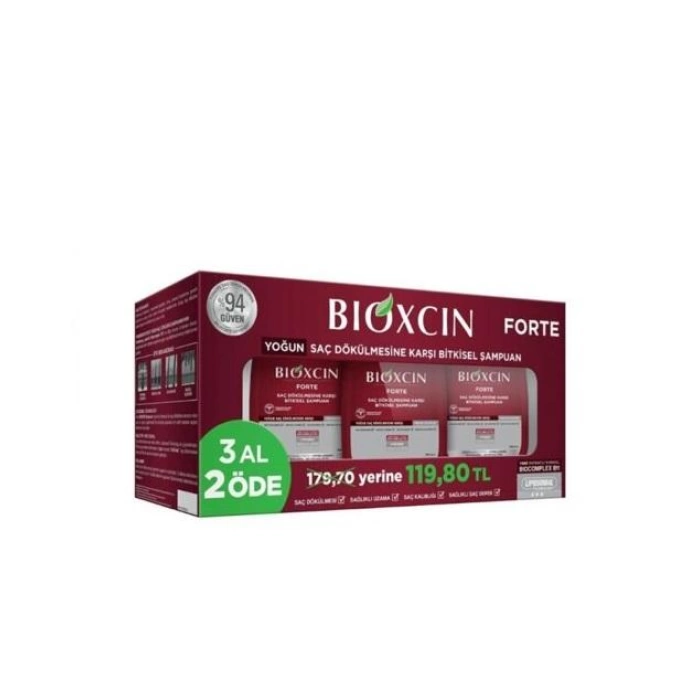Bioxcin Forte Şampuan 300 ml - 3 Al 2 Öde