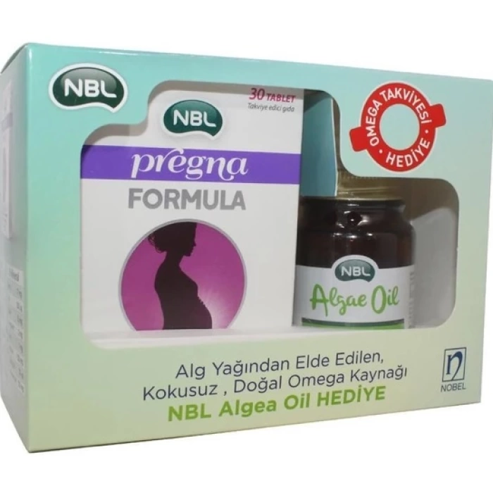 Nbl Pregna Formula & Algae Oil Hediyeli Paketi