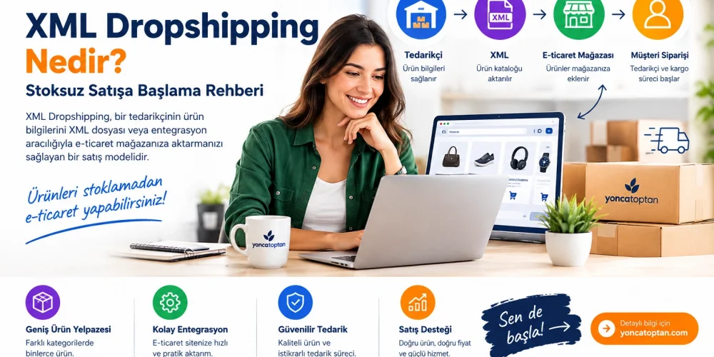 XML Dropshipping Nedir? Stoksuz Satışa Başlama Rehberi