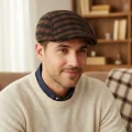 Winter Earflap Plaid Duck Hat
