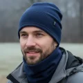 New Season Unisex Navy Polar Neck Warmer for Autumn and Winter