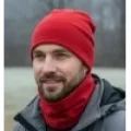 New Season Unisex Red Polar Neck Warmer for Autumn and Winter