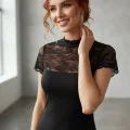 Şahinler Bayan Likralı Dantelli Atlet B625