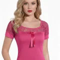 Şahinler Dantelli Kısa Kol Atlet B412