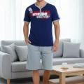 Clear Summer Printed Mens Home Wear
