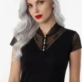B641 ŞAHİNLER DÜĞMELİ DANTELLİ ATLET