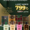 BARON Wall Street DSG , Brown, IVO, NCT 2026 4 lü Erkek EDC Erkek Parfüm Seti 4X 100 ml