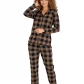 9209 Kly Kadın Düğmeli Pijama Takımı