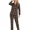 9209 Kly Kadın Düğmeli Pijama Takımı