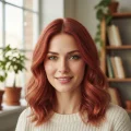 Akos Strawberry Red Hair Dye 7.52 4 Pieces + 4 Pieces Oxidant